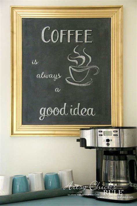 Coffee Bar Chalkboard Coffee Chalkboard Bar Chalkboard Ideas Coffee