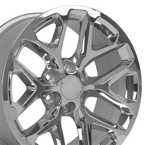 Oe Wheels 20 Replica Wheel Cv98b Silverado Rim 20x9 Chrome Wheel