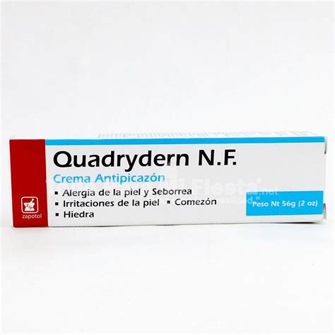 Quadrydern Cream Skin Allergies Cream Quadrydern Nf Crema Quadrydern