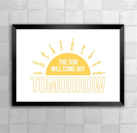 Annie The Sun Will Come Out Tomorrow Digital Download Etsy