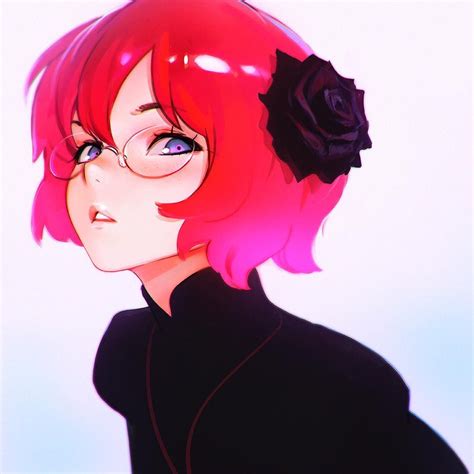 Do You Like Black Roses 5 Anime Anime Art Anime Girls Kuvshinov
