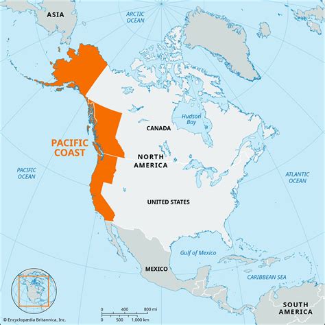Pacific Coast | Geography, History, Map, & Facts | Britannica