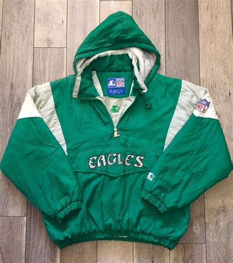 Vintage Philadelphia Eagles Jacket 80s On Mercari Jackets Men Fashion