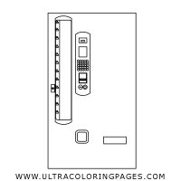 Vending Machine Coloring Page Ultra Coloring Pages The Best