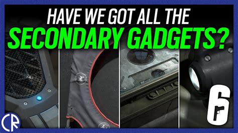Have We Got All The Secondary Gadgets 6news Rainbow Six Siege