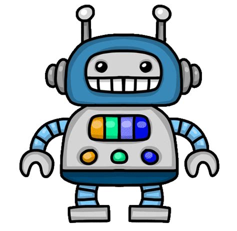 Rainbow Robot Sticker By Garbi Kw For Ios And Android Giphy