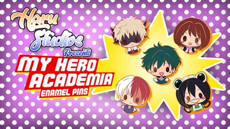 My Hero Academia Hard Enamel Pins By Haru Studios Aizawa Is Unlocked