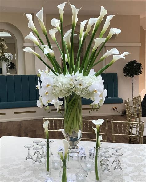 Essential Couture Essentialcoutureweddings On Instagram “fresh Flower Centrepiece With Calla