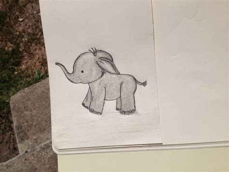 LifeLookLens: Baby Elephant Drawings - Brainstorming A Nursery