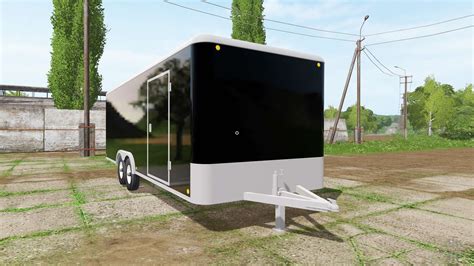 A Enclosed Trailer Mod For Fs19 Opmling