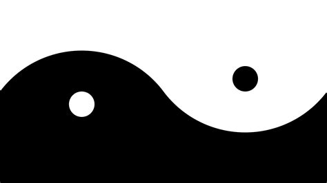 Yin & Yang HD Wallpaper | Background Image | 2560x1440
