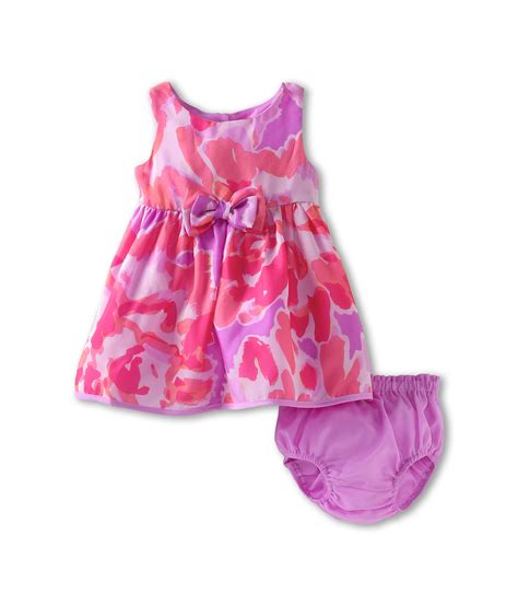 Lilly Pulitzer Kids Baby Sandrine Dress Infant Soiree Purple Serenade