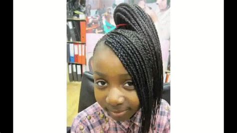 Most of the materials used for various types of braids for black hair are soft and silky. Black People Braided Hair Styles - YouTube