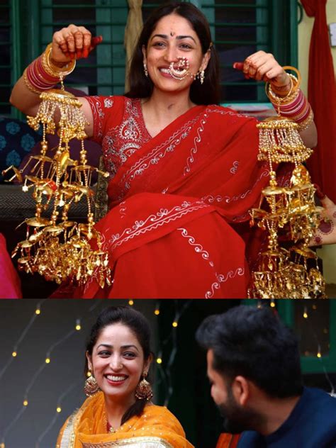 Yami Gautam And Her Wedding Looks Times Of India