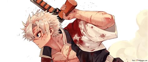 Demon Slayer - Sanemi Shinazugawa Wind Hashira Stiahnutie tapety HD