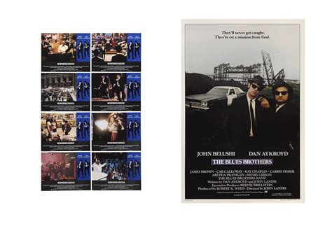 The Blues Brothers 1980 Poster And Set Of 8 Lobby Cards Us Original