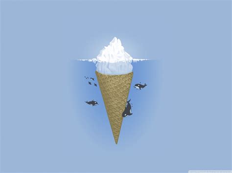 Iceberg Ice Cream Ultra Hd Desktop Background Wallpaper For 4k Uhd Tv