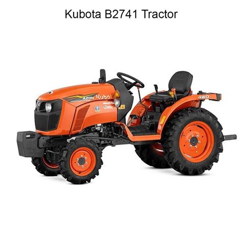 Kubota B2741 Tractor 27 Hp At Rs 620000piece In Amreli Id 26307386533
