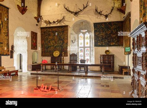 Bunratty Ireland July 13 2016 Interior Of The Bunratty Castle