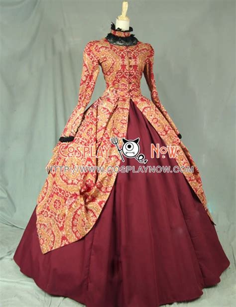 Victorian Civil War Ball Gown Prom Reenactment Clothing