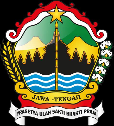 Jawa Tengah Logo Arti Dan Kiasan Badge Jawa Tengah Sdn Banjaragung
