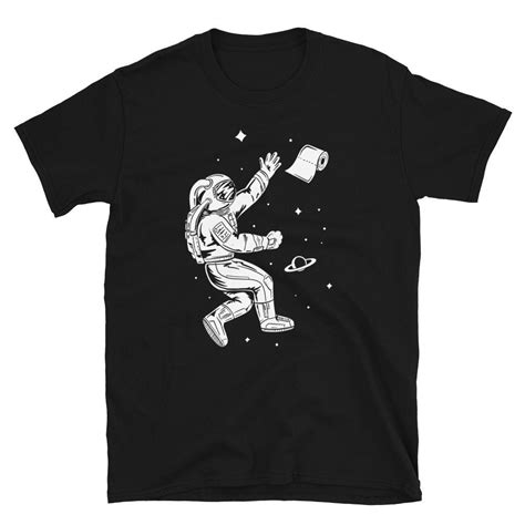 ASTRONAUT Space T Shirt Unisex Short Sleeve Etsy