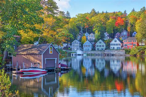 Alton Bay At Lake Winnipesaukee New Hampshire Photograph By Juergen