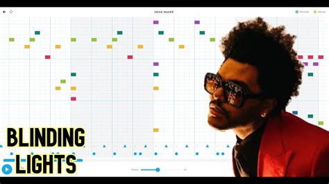 Blinding Lights By The Weeknd But On Chrome Music Lab Link In Desc