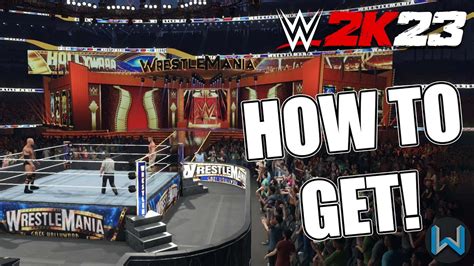 How To Get New Wrestlemania 39 Arena For Free Step By Step Wwe