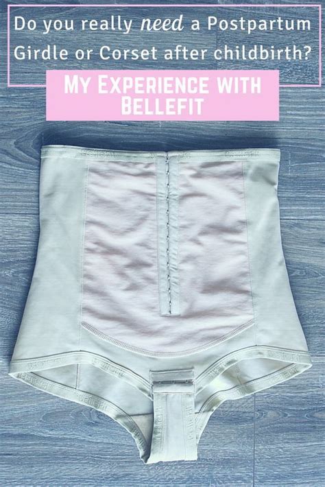 Bellefit Corset And Dual Closure Girdle Review Mommy Baby Life Baby