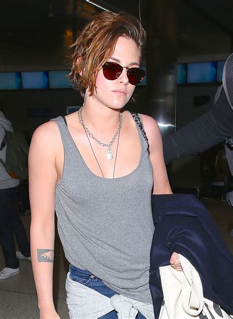 Kristen Stewart Casual Style At Lax Airport February 2015 • Celebmafia