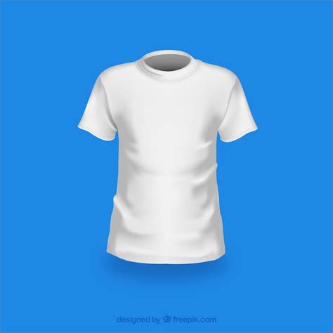 Fashion white t-shirt vector pack | Free Vector