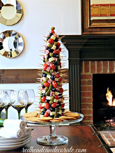 This recipe is easy to cut in half for a smaller group. Appetizer Tree | Christmas appetizers, Christmas party ...