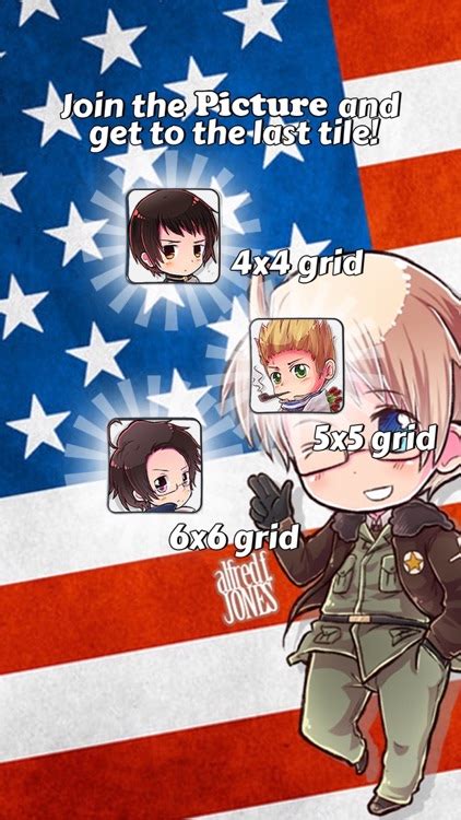 2048 Puzzle Hetalia Edition Anime Logic Game Characters By