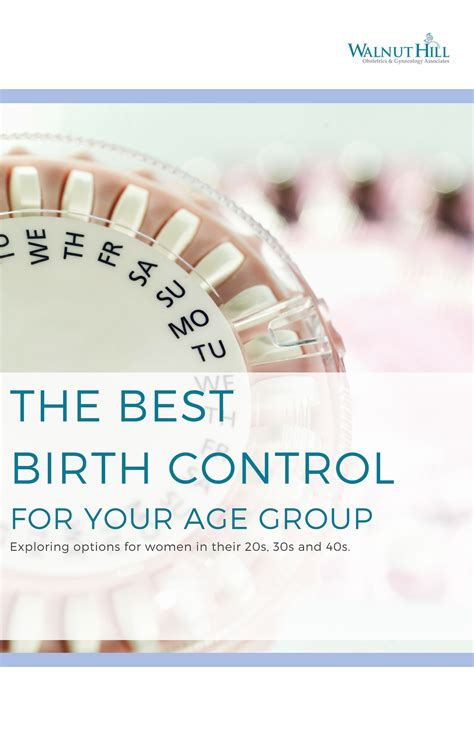 Birth Control Options For Your Age Group