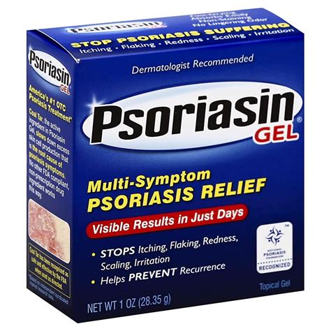 Psoriasin Gel Multi Symptom Psoriasis Relief Shop Medicines And Treatments At H E B