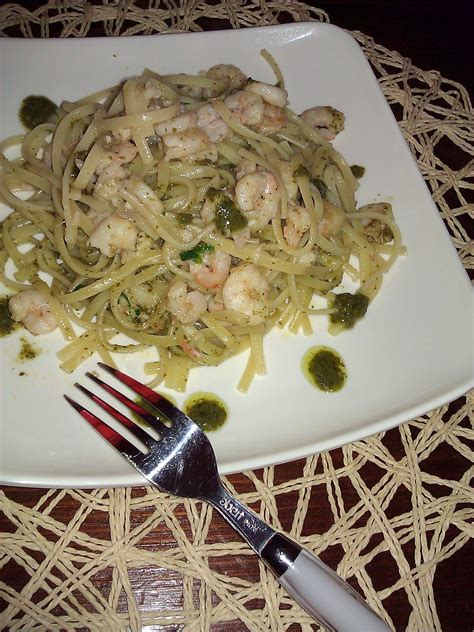 Ricetta Linguine con gamberi e pesto | Il Regno in Cucina ...