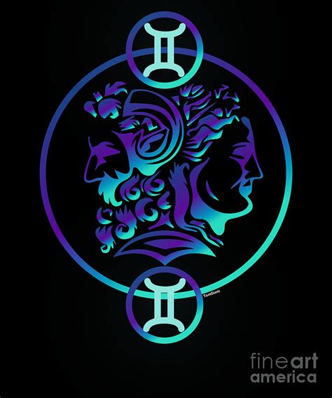 Gemini Symbol Painting