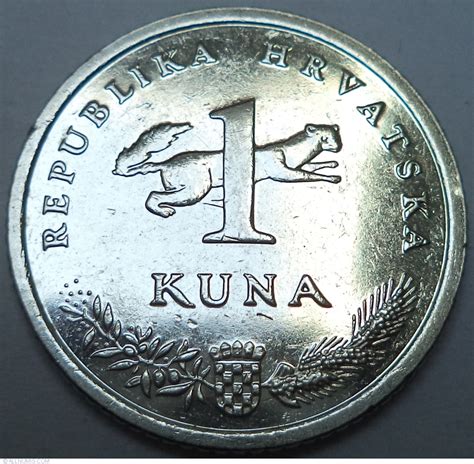 1 Kuna 2015 Republic 1993 1 Kuna Croatia Coin 41512