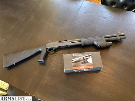 armslist for sale remington 870 police with ghost ring sights surefire led foreend and