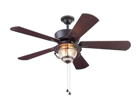 Harbour breeze dual ceiling fan. Harbor Breeze Merrimack II 52-in Matte Bronze LED Ceiling Fan