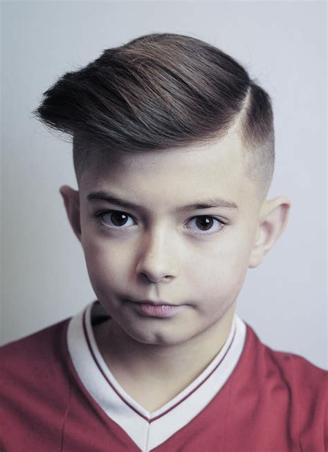 Combed back with disconnected undercut 90+ Cool Haircuts for Kids for 2021 | Boys haircuts, Cool ...