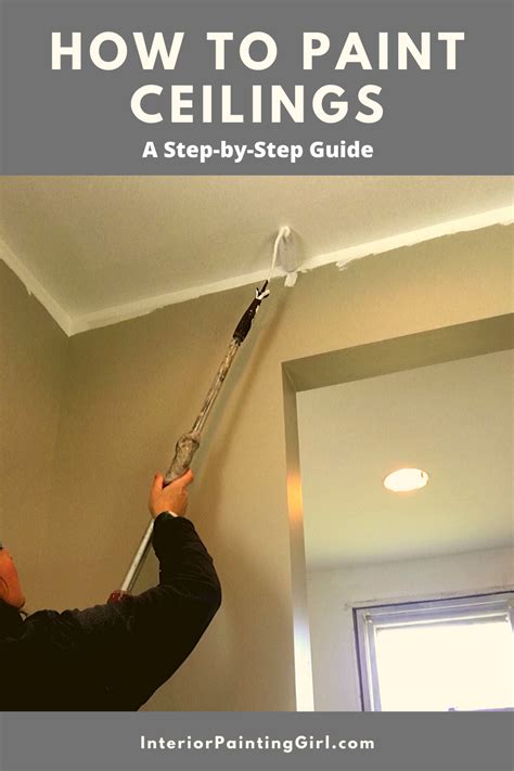 A good diy cleaning solution for your bathroom ceiling is three parts water to one part bleach. How To Paint Ceilings - That Interior Painting Girl ...