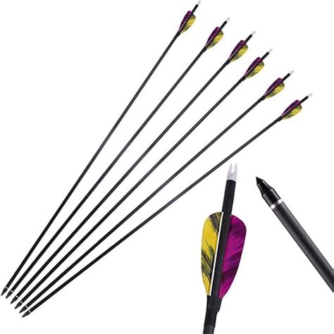 I Sport 32 Inch Carbon Arrows Archery Arrows With Natural