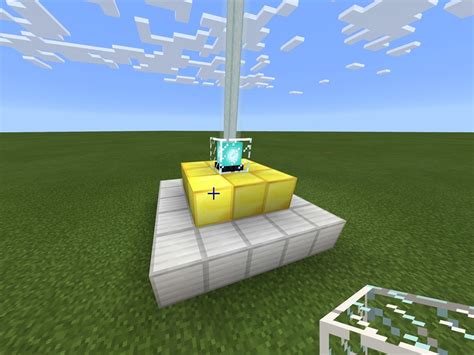 How To Activate A Beacon In Minecraft How To Activate A Beacon Youtube