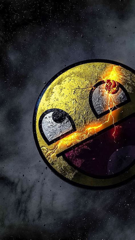 Awesome Smiley Face Wallpaper Hd