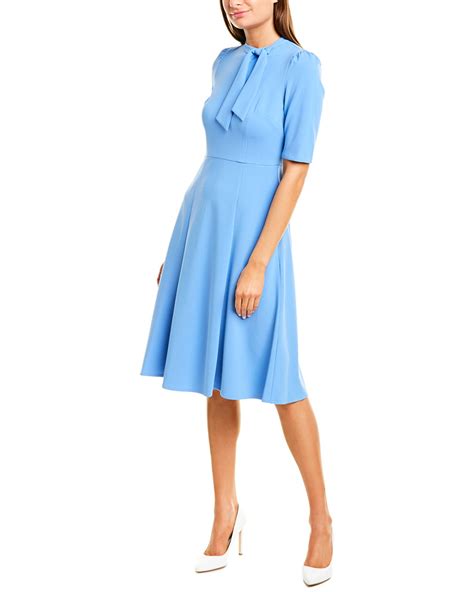 Donna Morgan A Line Dress Womens Blue 8 Ebay