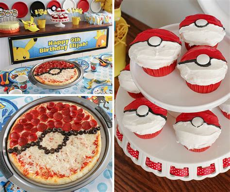 Pokemon Party Ideas Foods Pokemon Birthday Party Pokemon Party