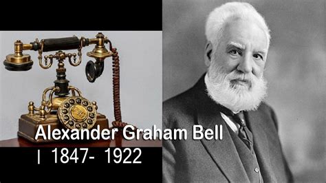 Alexander Graham Bell Telephone YouTube