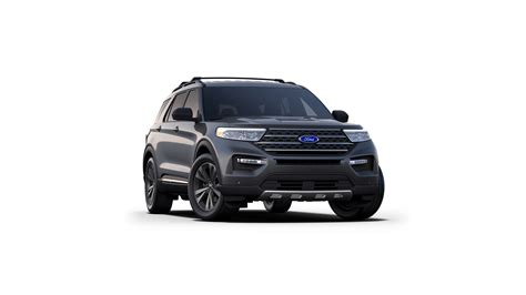 New Carbonized Gray Metallic 2021 Ford Explorer Xlt Rwd For Sale At